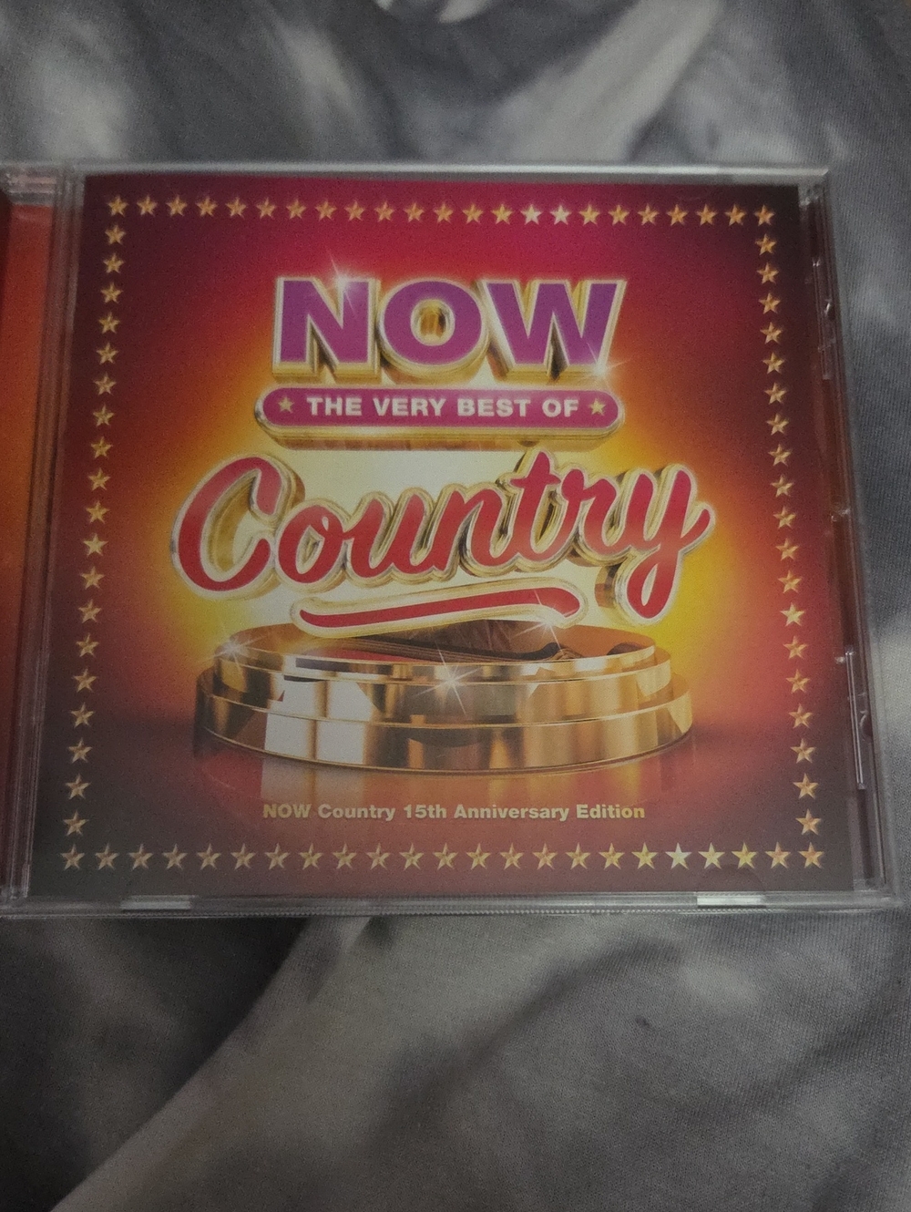 NOW The Very Best of Country CD - Red & Gold Cover Has Been Opened